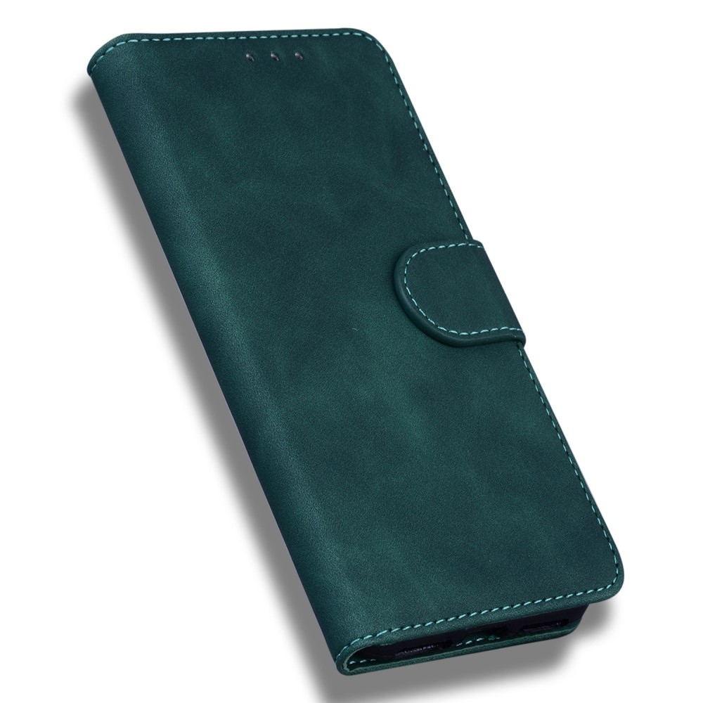 Tárcás könyvtáska Realme Narzo 50-hez - zöld