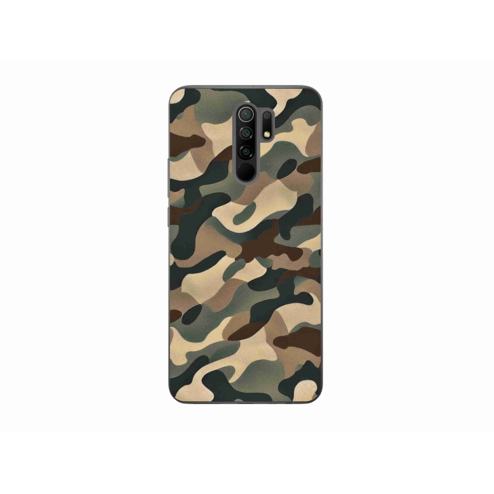 Gél borítás mmCase a Xiaomi Redmi 9-hez - terepszínű minta 11