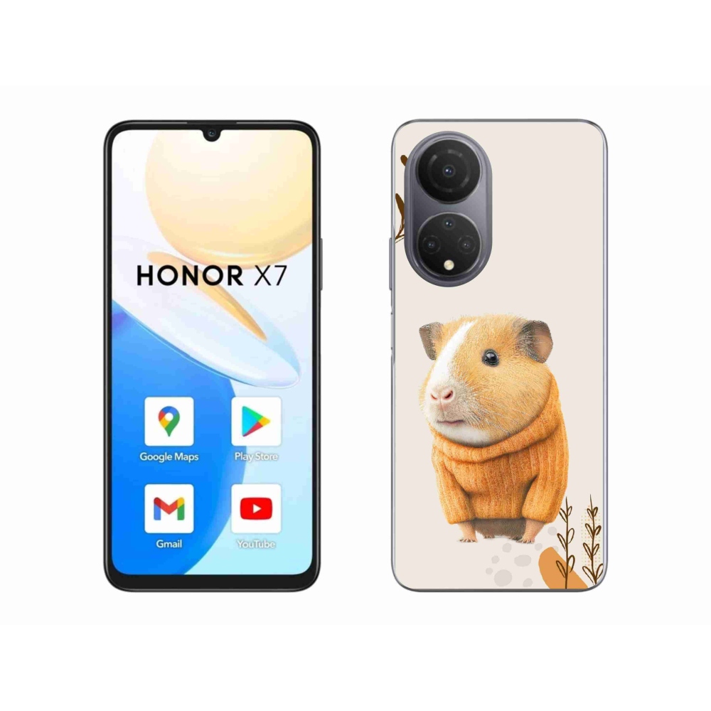 Zselés borítás mmCase a Honor X7-hez - tengerimalac pulóverben