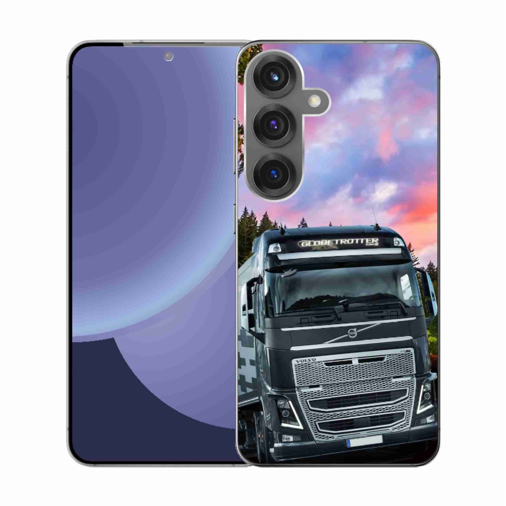 Gél borítás mmCase Samsung Galaxy S25 - teherautó 2