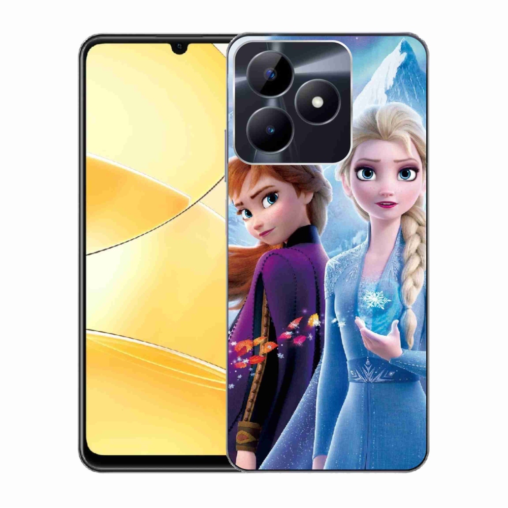 Zselés borítás mmCase a Realme C51/C53 készülékhez - Ice Kingdom 3
