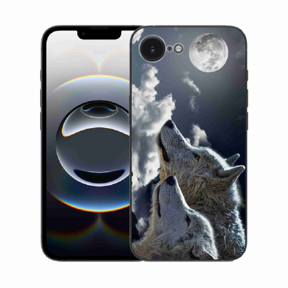 Zselés borítás mmCase iPhone 16e készülékhez - feketék