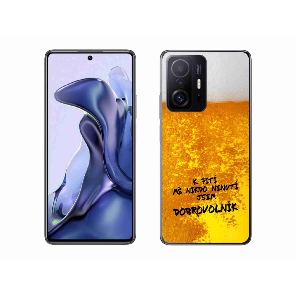 Gél borítás mmCase a Xiaomi 11T számára - sör motívum 4