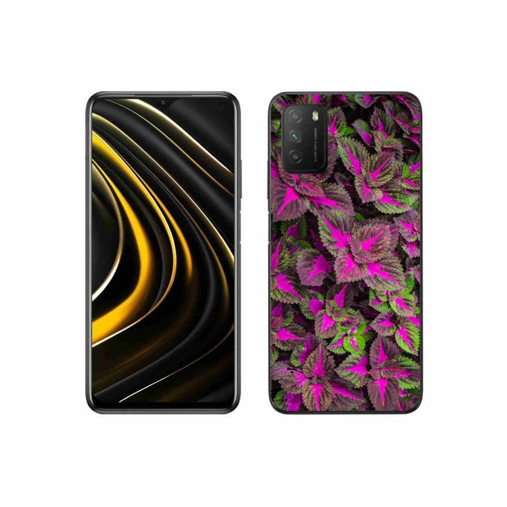 Gél borító mmCase a Xiaomi Poco M3-hoz - virág 10