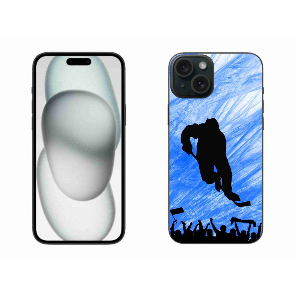 Gél borítás mmCase iPhone 15 Plus készülékhez - hokijátékos