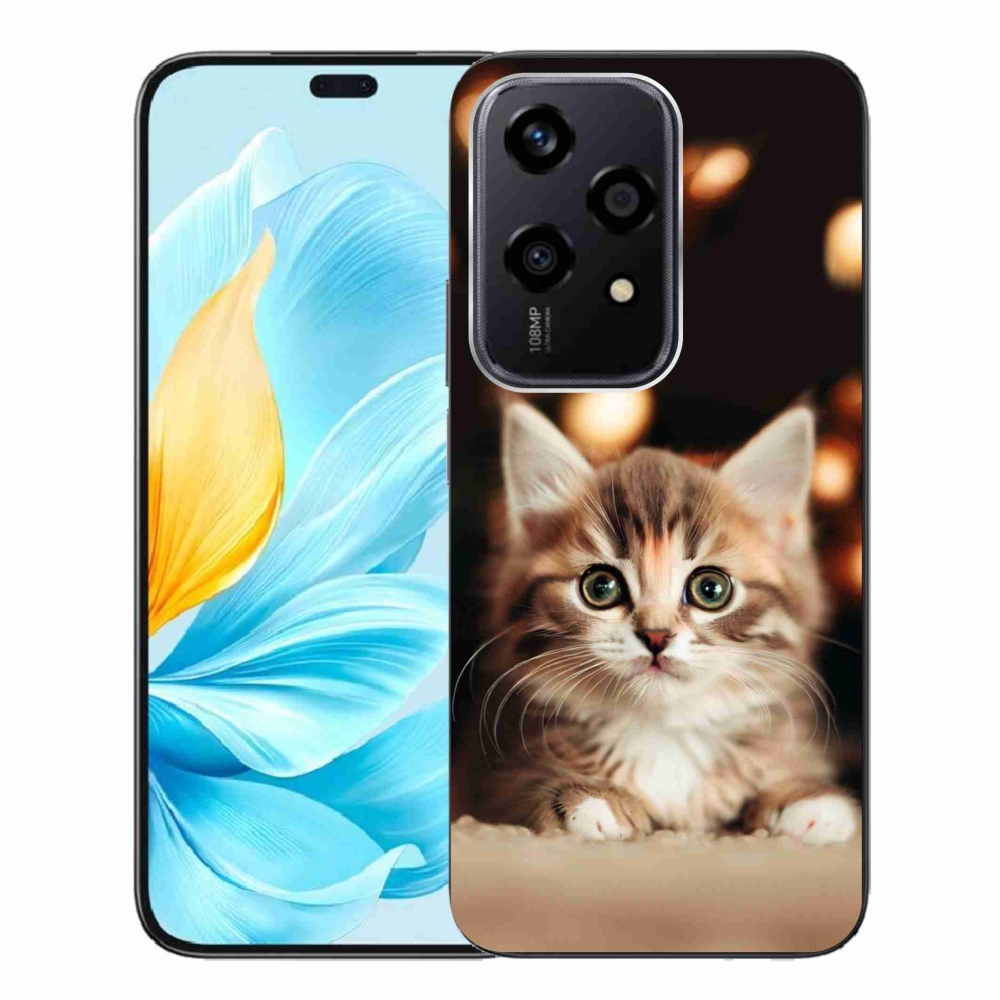 Gél borító mmCase a Honor 200 Lite 5G számára - aranyos cica 2