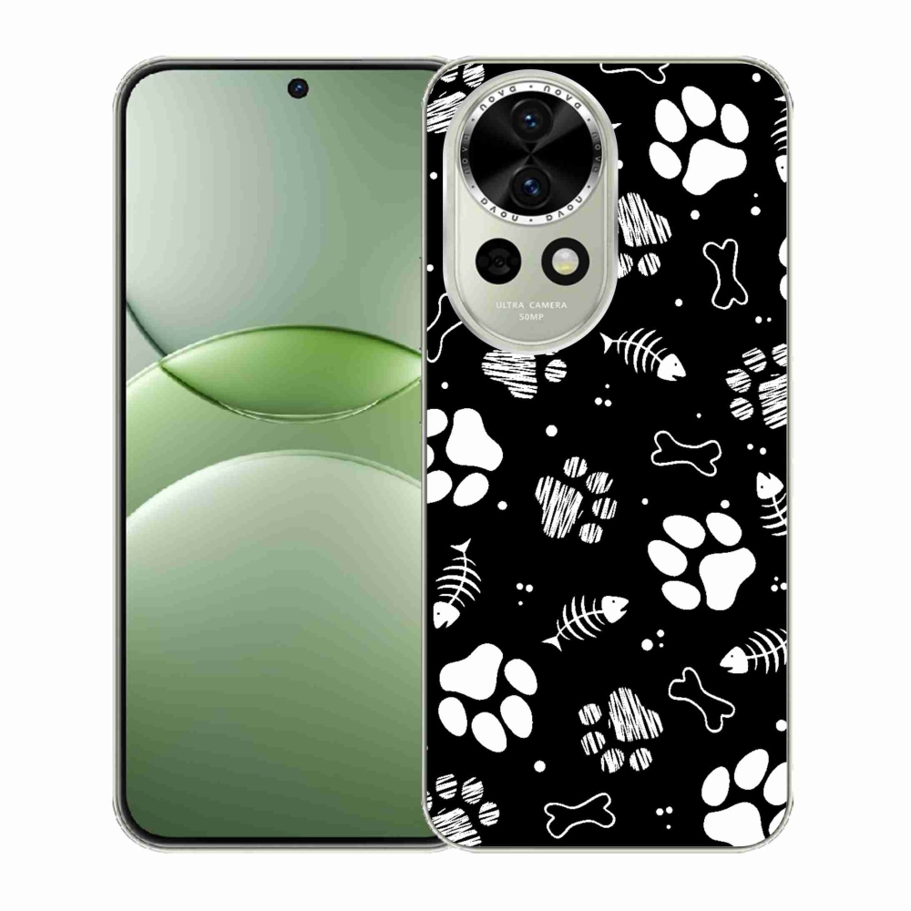 Gél borítás mmCase a Huawei Nova 13 5G-n - kutyamancsok