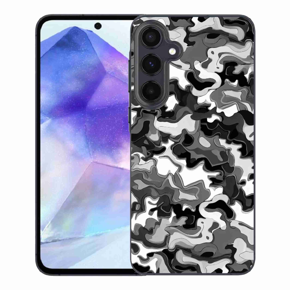 Zselés borítás mmCase Samsung Galaxy A55 5G - terepszínű mintázat 3