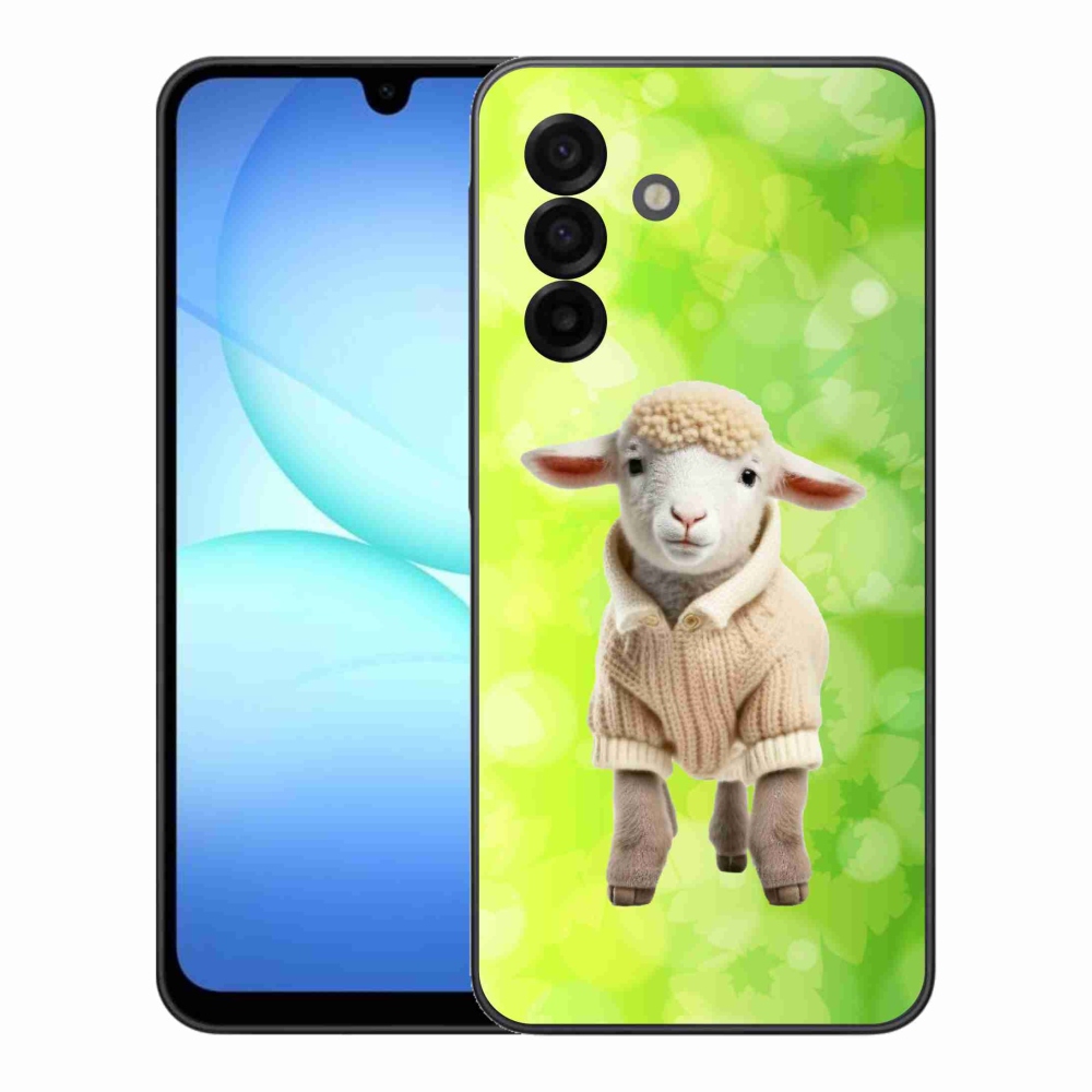 Zselés borítás mmCase Samsung Galaxy A17 4G/5G - bárány pulóverben