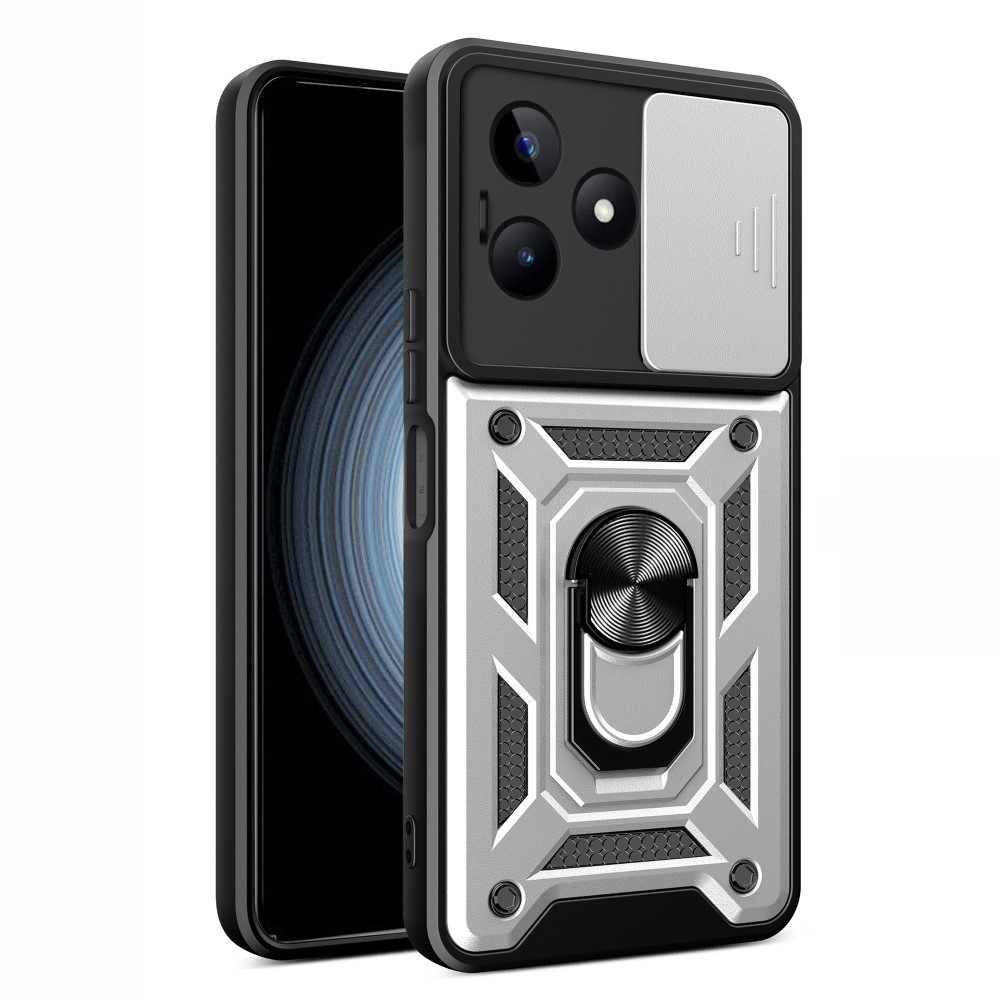 Csúszásálló borítás Realme C51/C53 készülékhez - ezüst