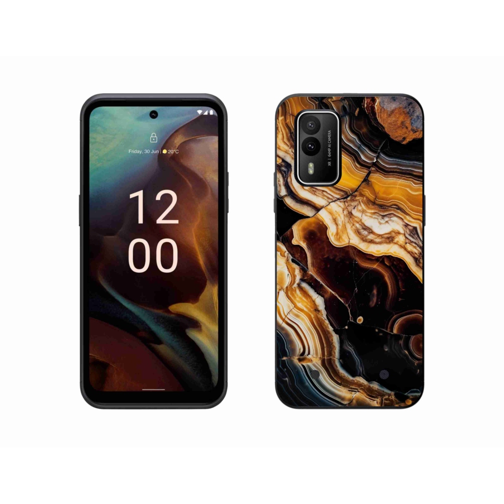Zselés borítás mmCase a Nokia XR21 készülékhez - absztrakt motívum 26