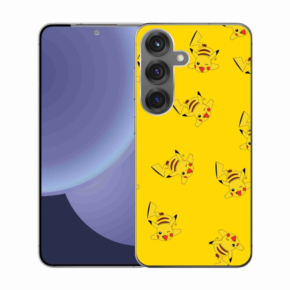 Zselés borítás mmCase Samsung Galaxy S25 készülékhez - pikachu