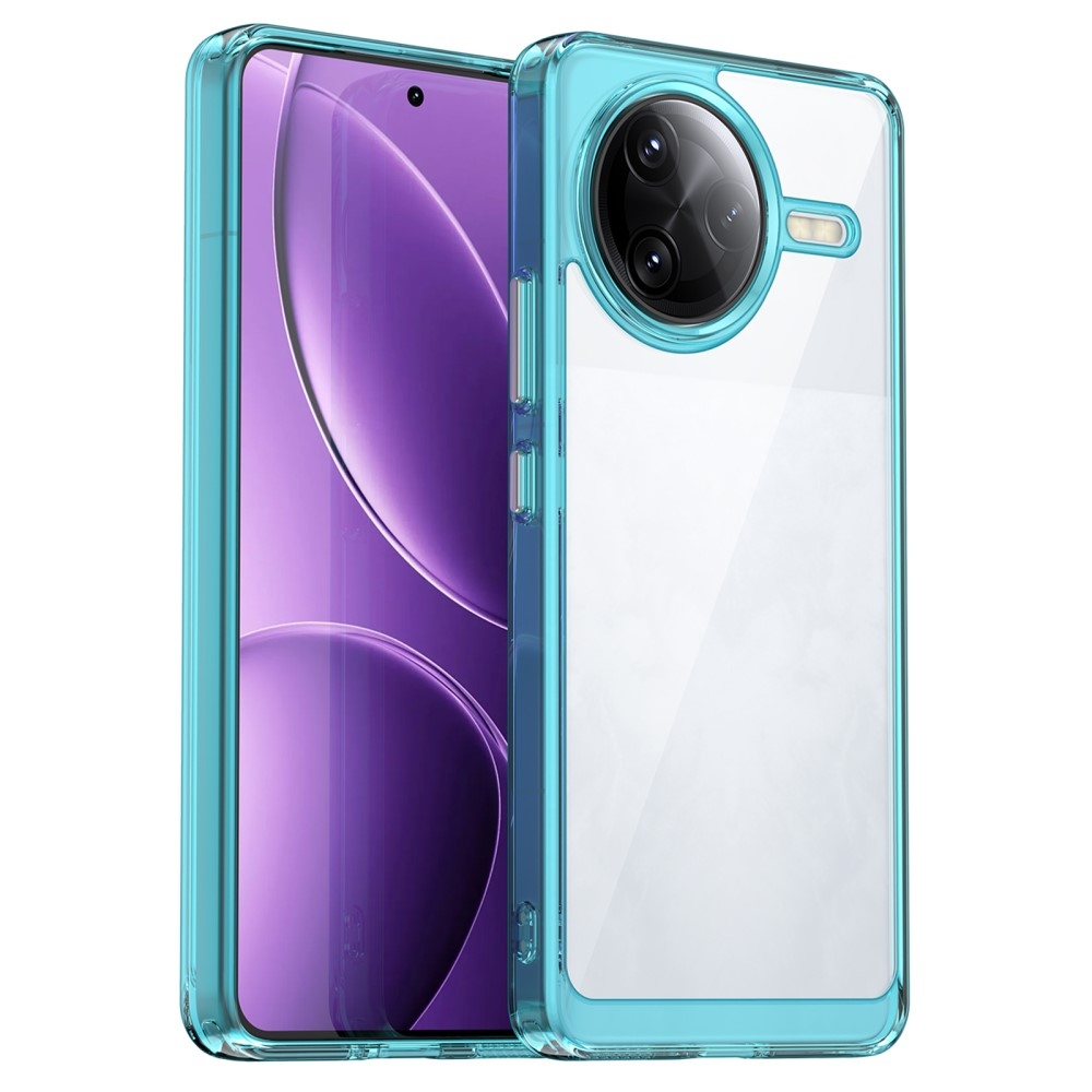 Gél tok rögzített hátlappal Xiaomi Poco F7 Ultra - világoskék