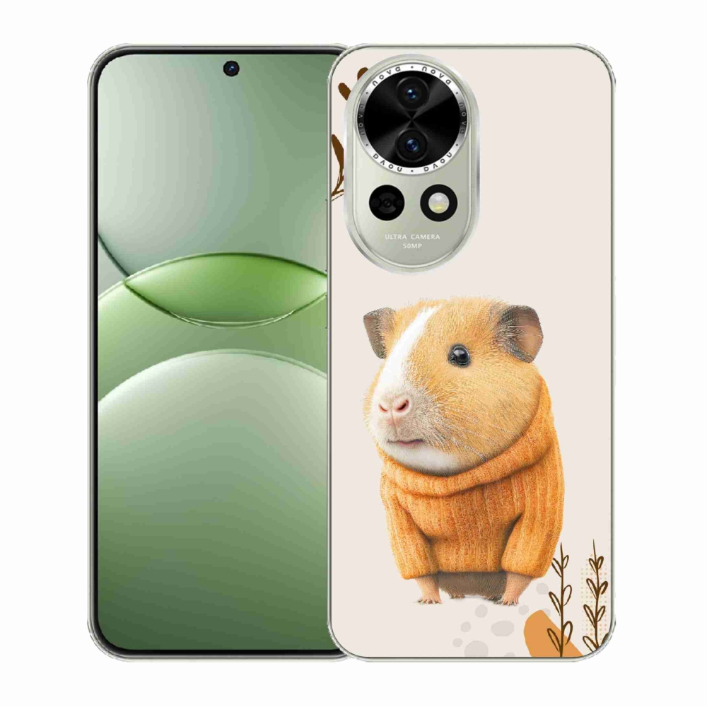 Gél borítás mmCase a Huawei Nova 13 5G számára - tengerimalac a pulóverben