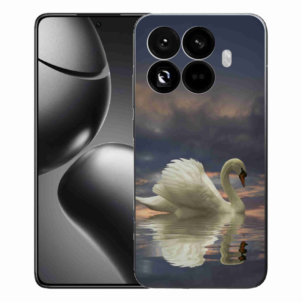 Gél borítás mmCase a Xiaomi 15T Pro számára - hattyú