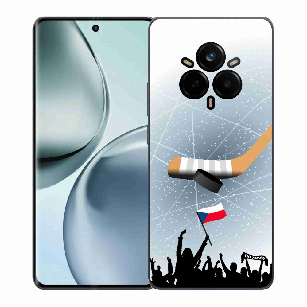 Gél borítás mmCase a Realme 14 Pro 5G számára - hoki rajongóknak