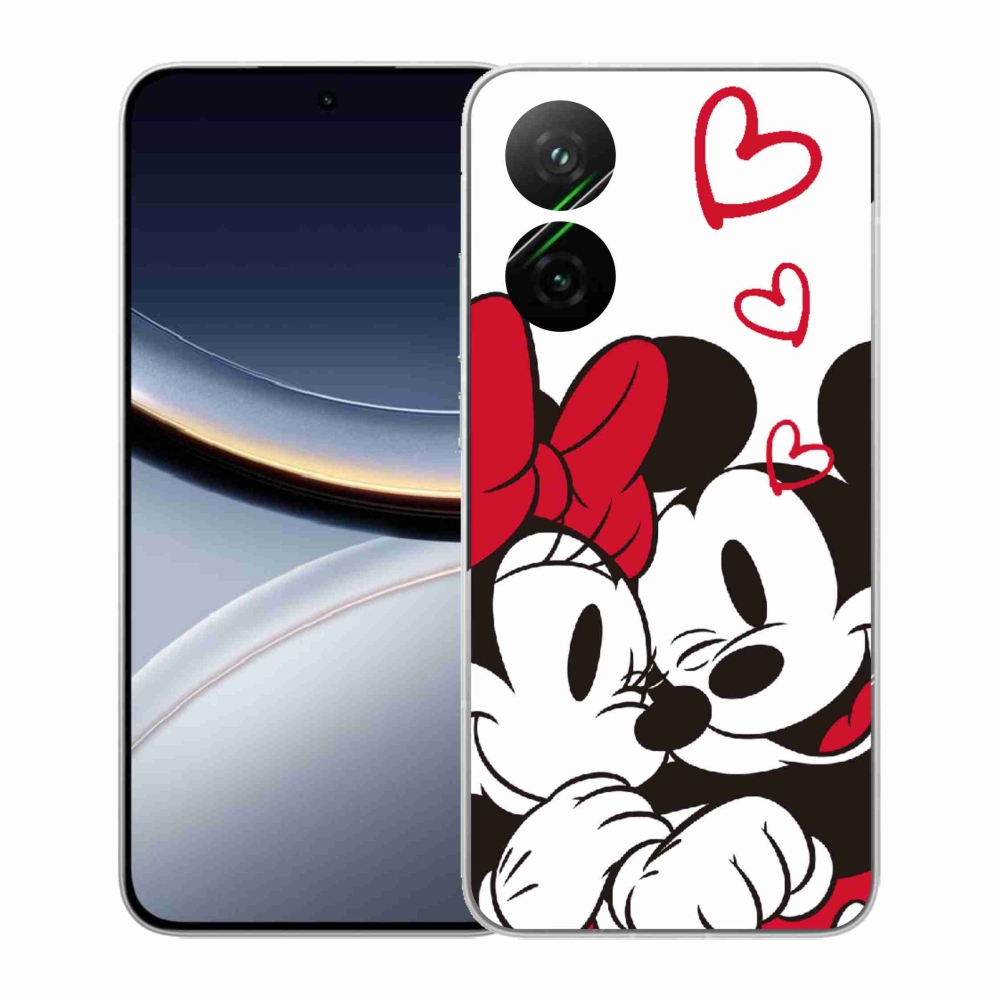 Gél borítás mmCase a Xiaomi Poco F7 5G-hez - minnie és mickey