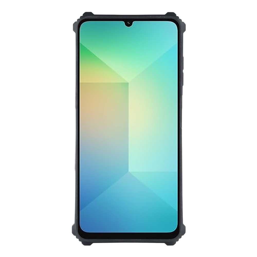 Ütésálló hibrid borítás Samsung Galaxy A07 4G készülékhez - fekete