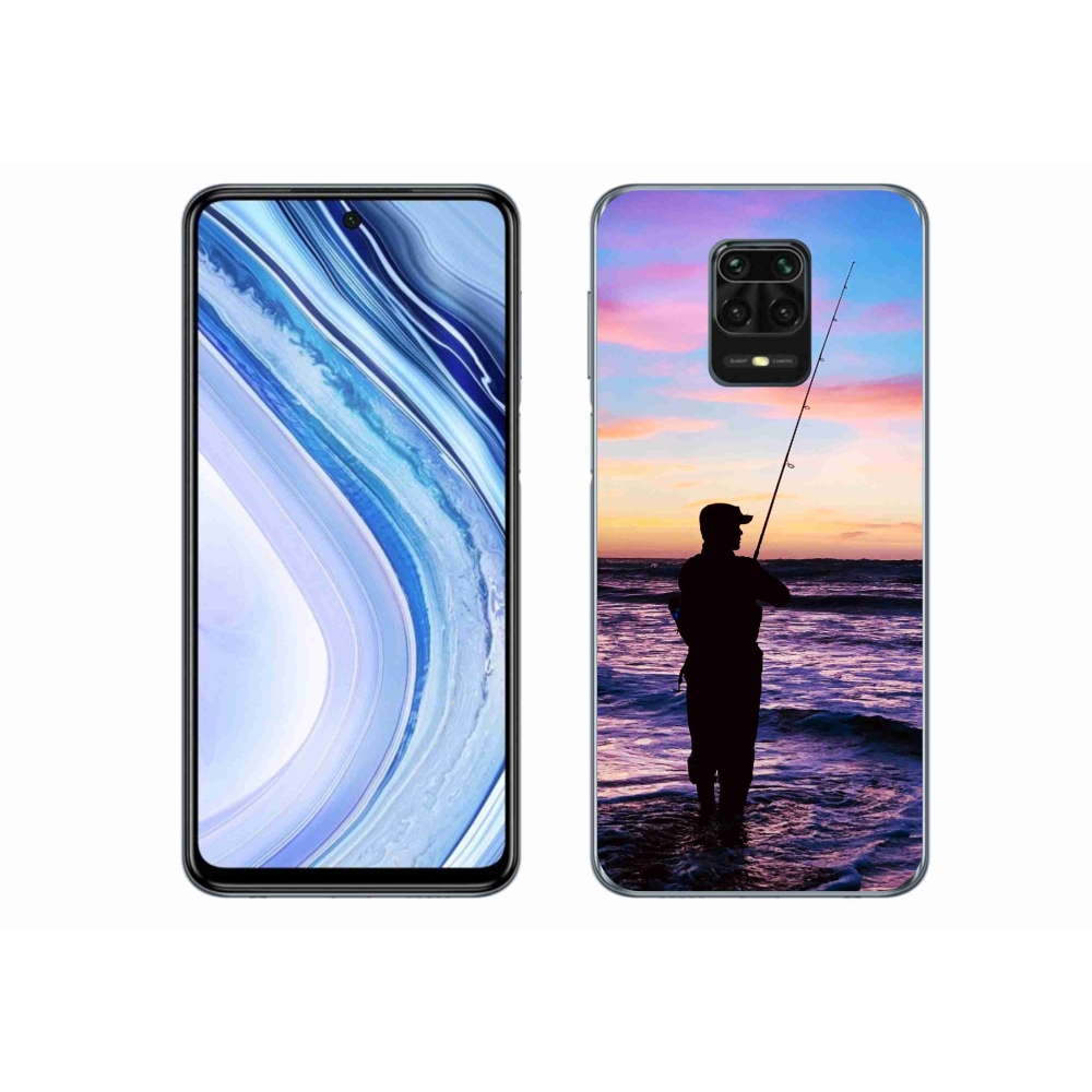 Gél borítás mmCase a Xiaomi Redmi Note 9 Pro számára - halászat 1