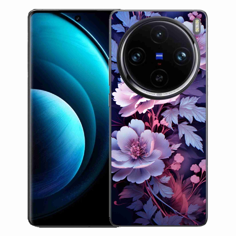 Zselés borítás mmCase a Vivo X100 Pro 5G készülékhez - virág 11