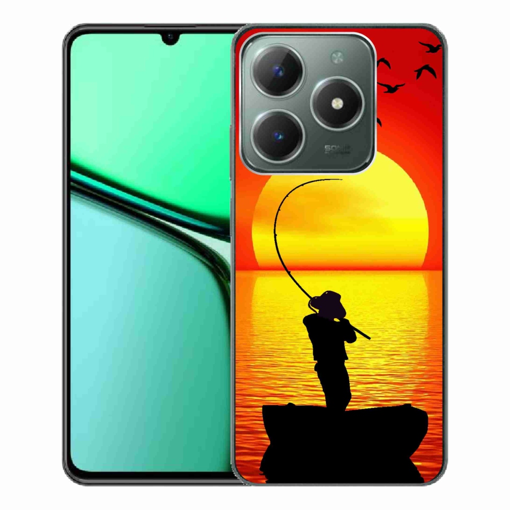 Zselés borítás mmCase a Realme C61 készülékhez - horgászat