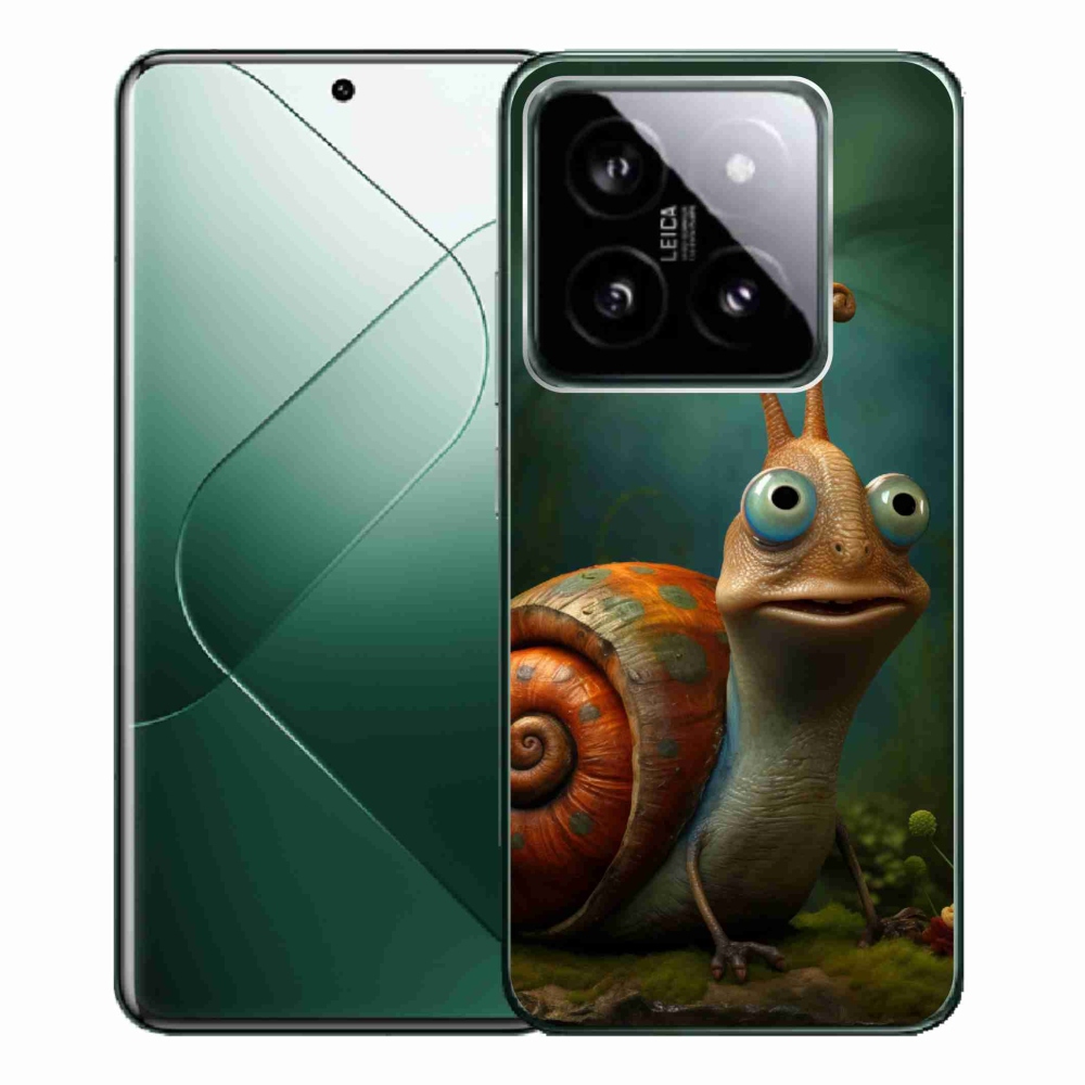 Gél borítás mmCase a Xiaomi 14 Pro-hoz - csiga