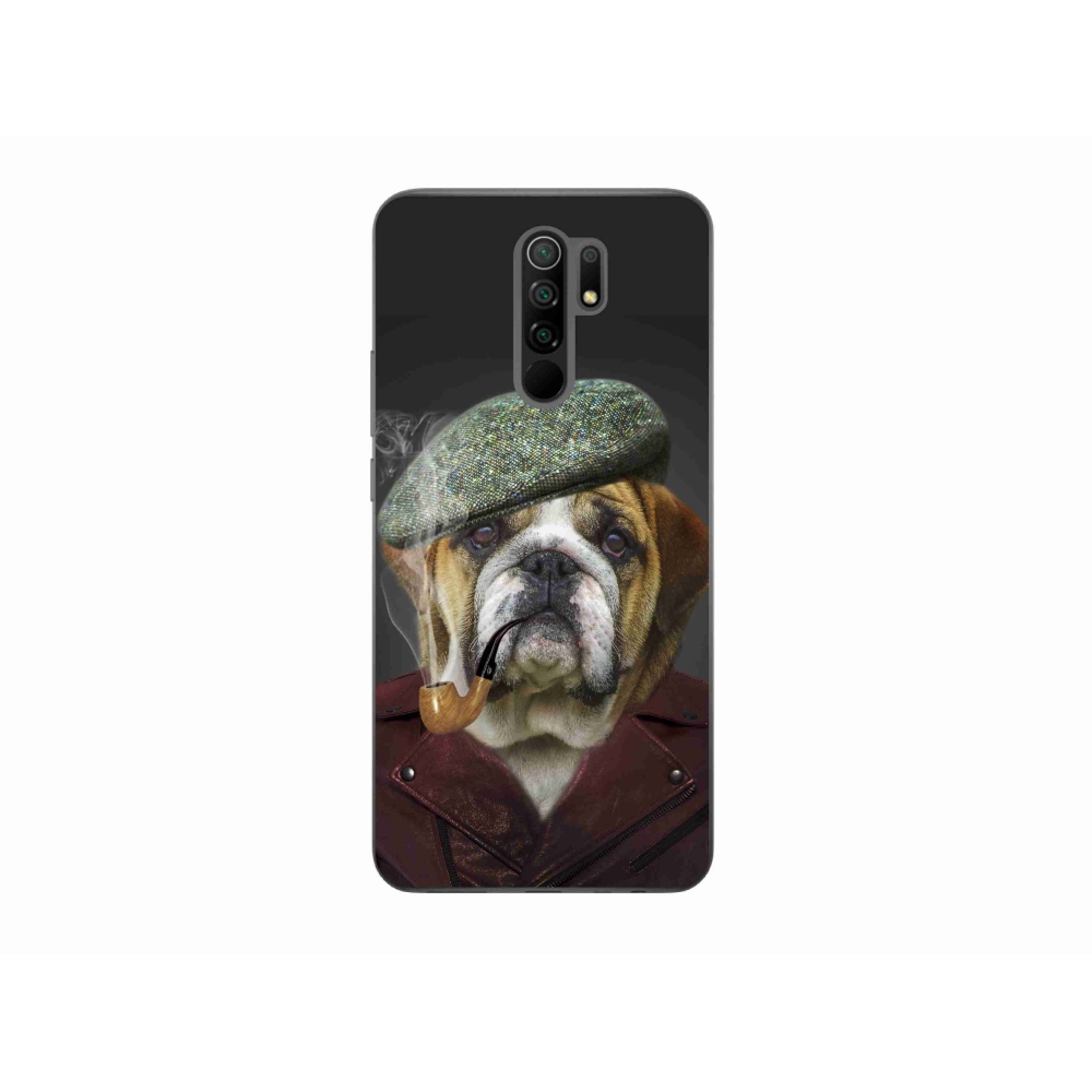 Gél borítás mmCase a Xiaomi Redmi 9-hez - kutya csővel