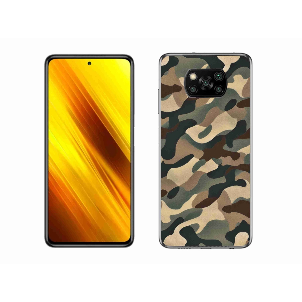 Gél borítás mmCase a Xiaomi Poco X3 Pro számára - terepszínű minta 11