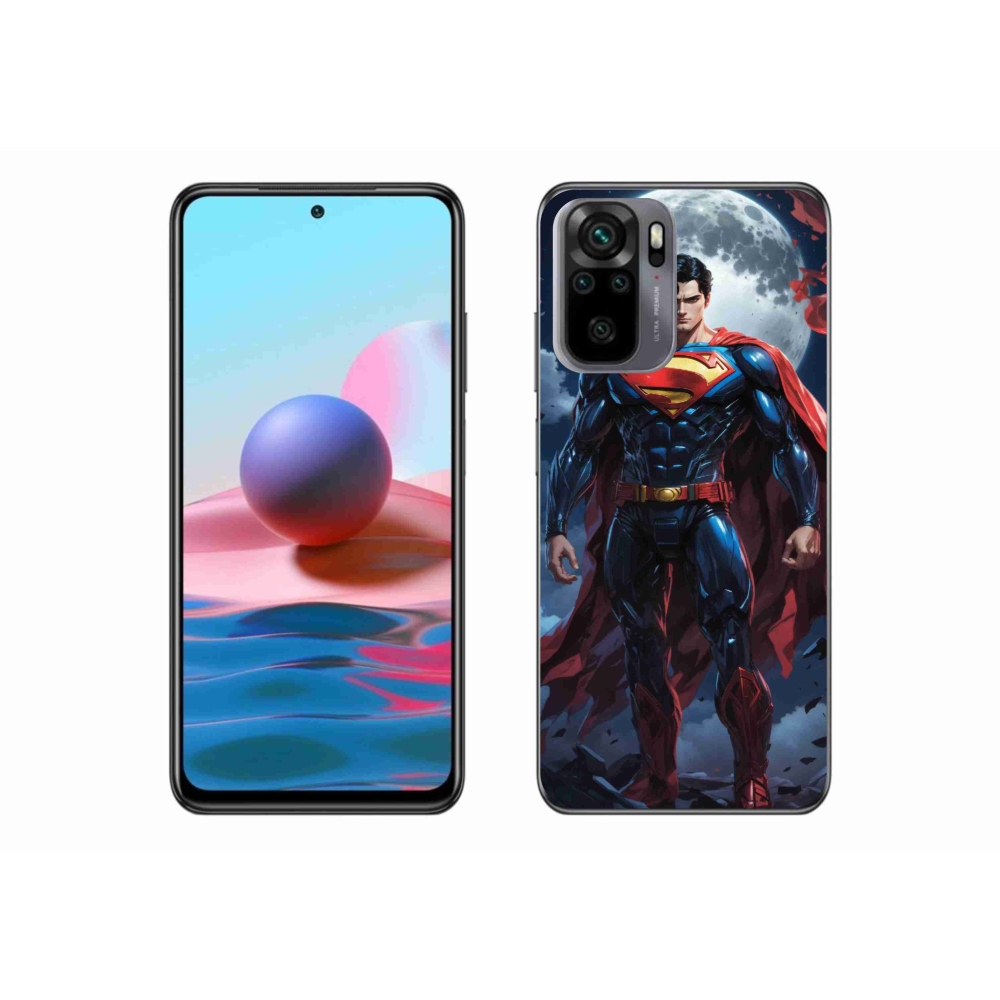 Gél borítás mmCase a Xiaomi Redmi Note 10 4G-hez - superman
