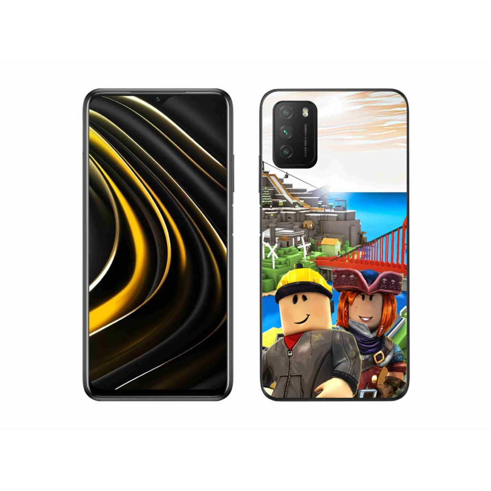 Gél borítás mmCase a Xiaomi Poco M3-hoz - roblox 1