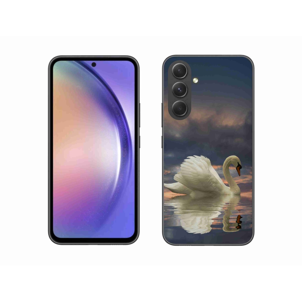 Gél védőhuzat mmCase Samsung Galaxy A54 5G - hattyú