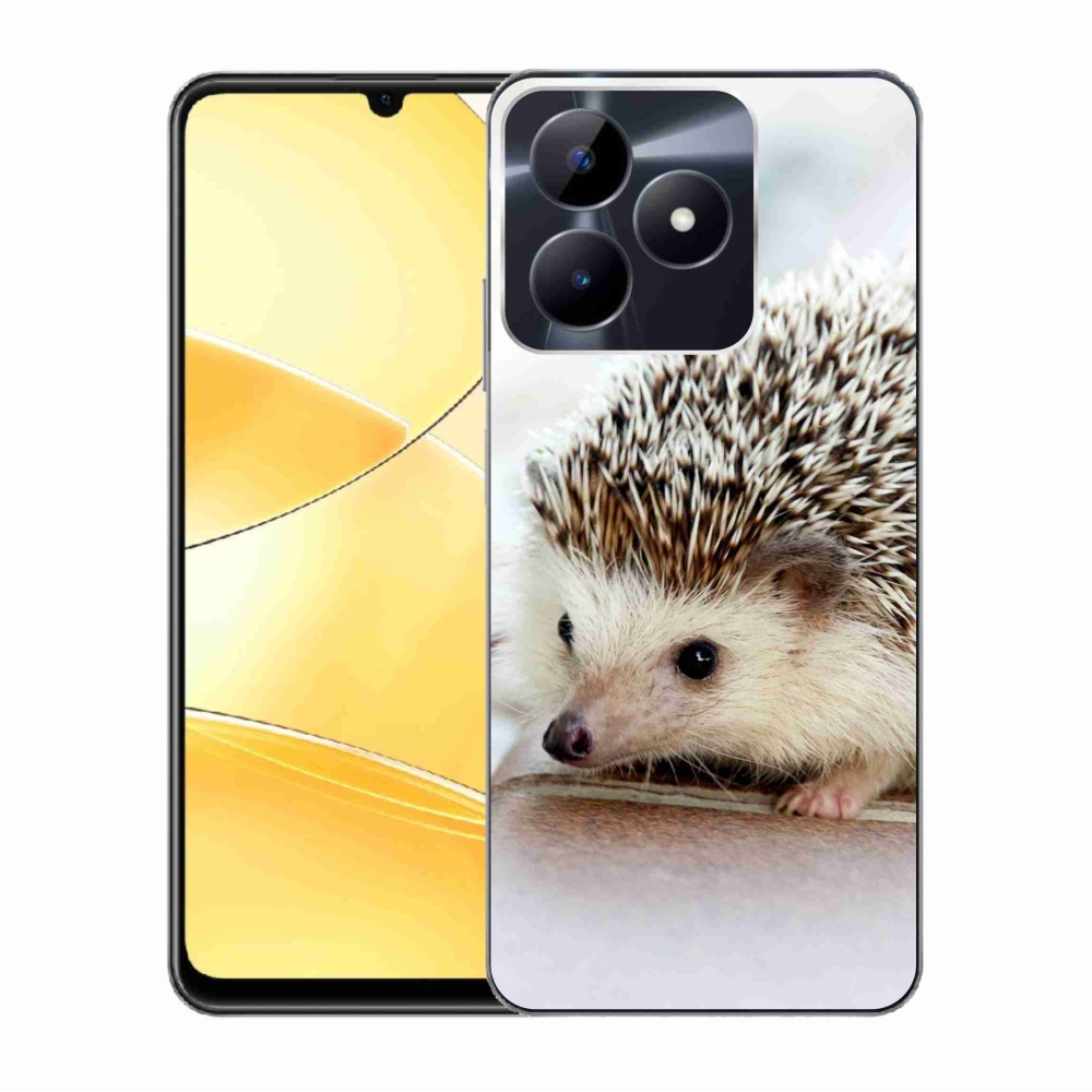 Zselés borítás mmCase a Realme C51/C53 készülékhez - süni