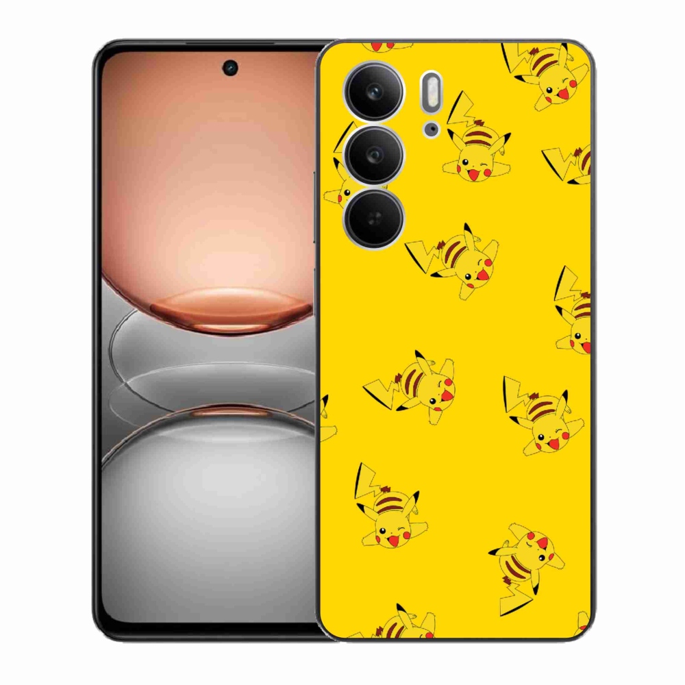 Gél borító mmCase a Realme C75 készülékhez - pikachu