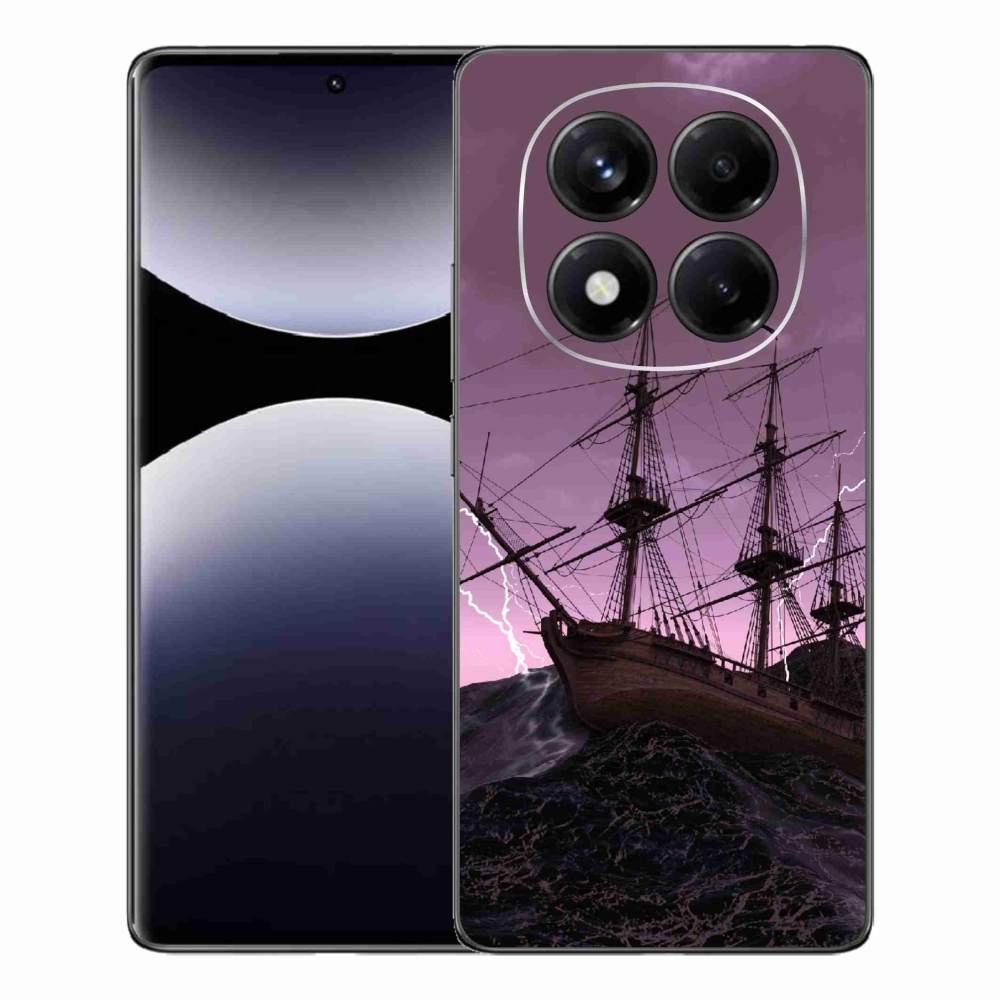 Gél borítás mmCase a Xiaomi Redmi Note 14 Pro számára - hajó a viharban