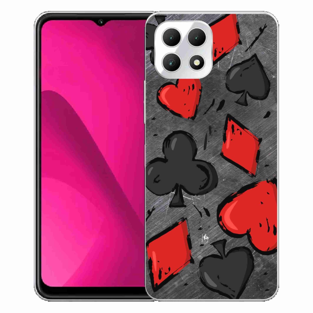 Zselés borítás mmCase a T-Mobile T Phone 2 készülékhez - kártya 1