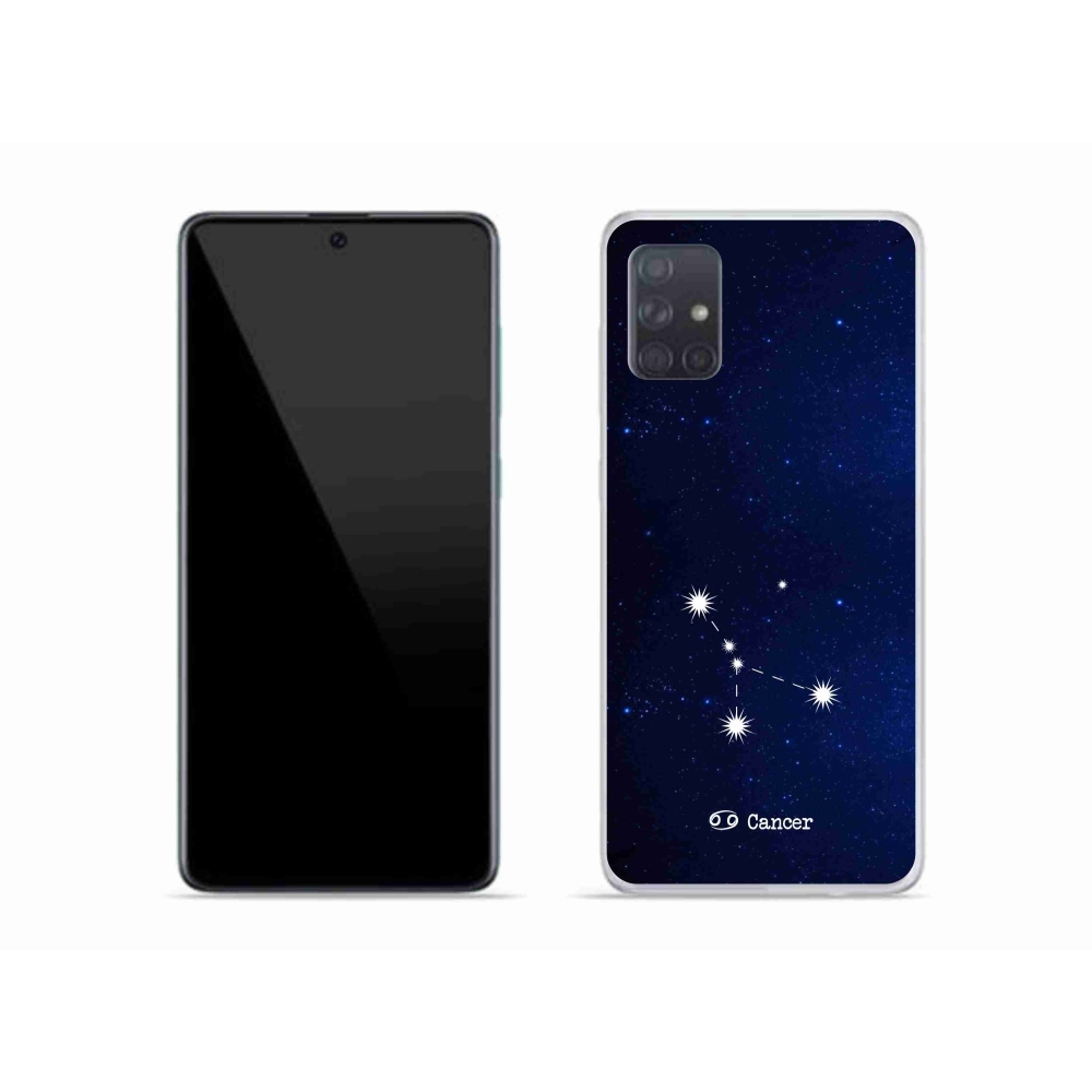 Gél borító mmCase Samsung Galaxy A51 - csillagkép Rák