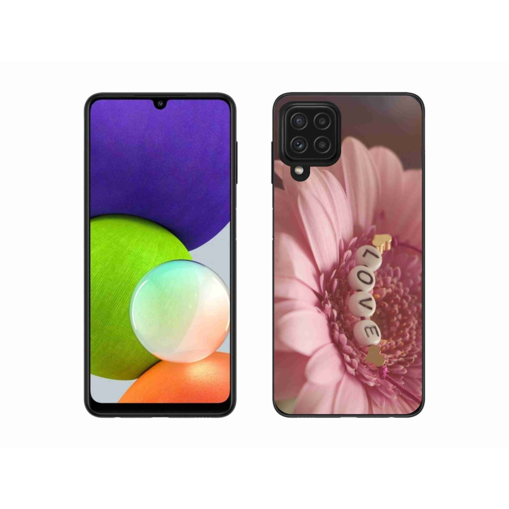 Gél borítás mmCase Samsung Galaxy A22 4G - medál szerelem