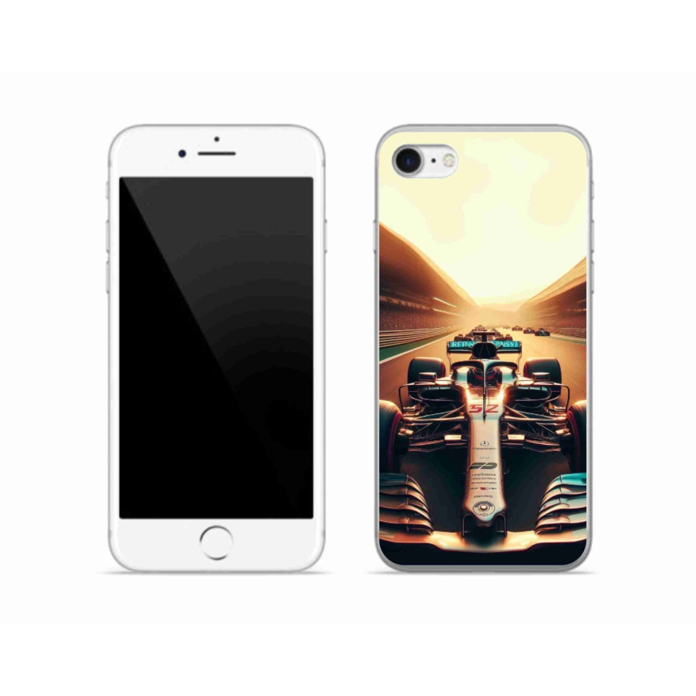 Gél védőburkolat mmCase iPhone SE (2020) - Formula 1