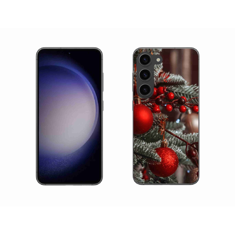 Gél borítás mmCase Samsung Galaxy S23 5G - Karácsonyi dekorációk 2