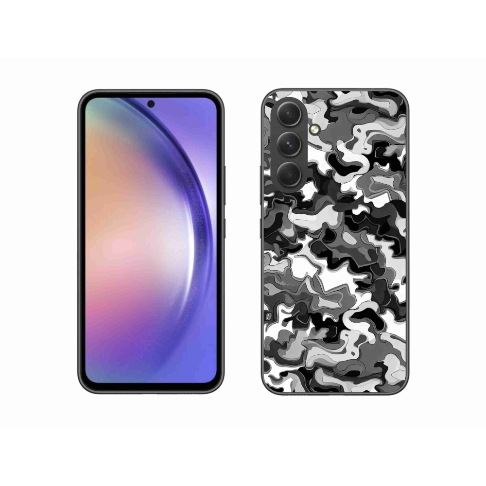 Gél védőhuzat mmCase Samsung Galaxy A54 5G - terepszínű minta 3