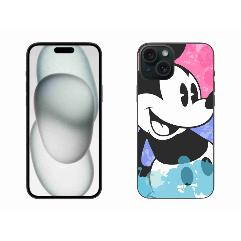 Zselés borítás mmCase iPhone 15 Plus készülékhez - mickey egér