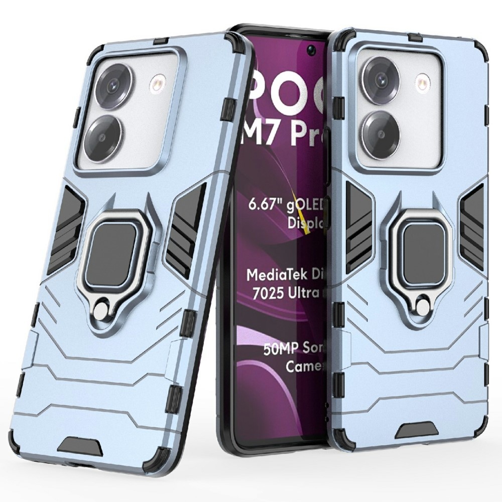 Guardy tartós borító a Xiaomi Poco M7 Pro 5G készülékhez - kék