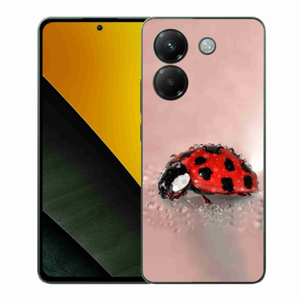 Gél borítás mmCase a Xiaomi Poco M7 Pro 5G számára - katicabogár