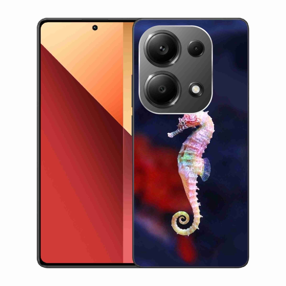 Zselés borítás mmCase a Xiaomi Redmi Note 13 Pro 4G/Poco M6 Pro számára - csikóhal