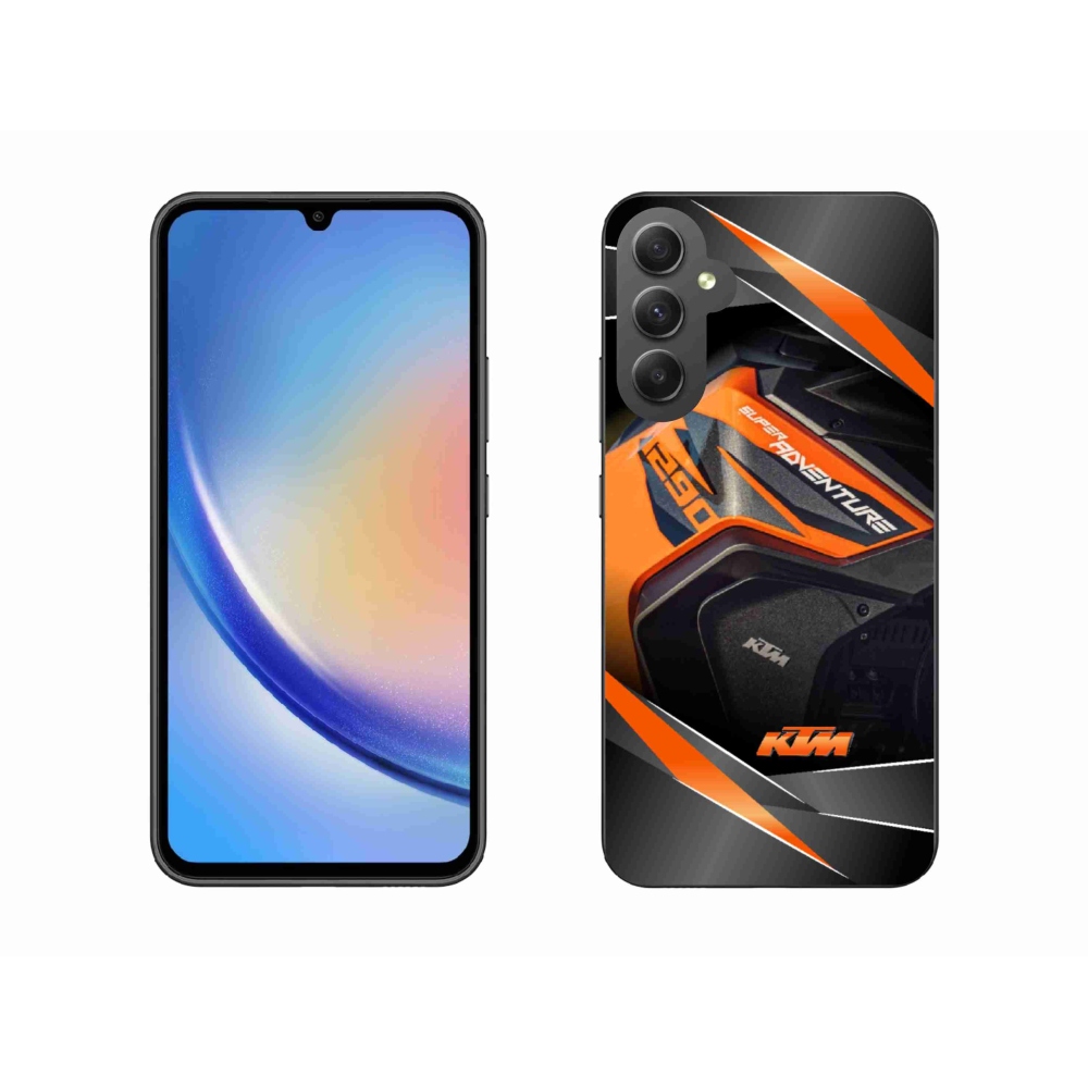 Gél védőhuzat mmCase Samsung Galaxy A34 5G - motoros ktm
