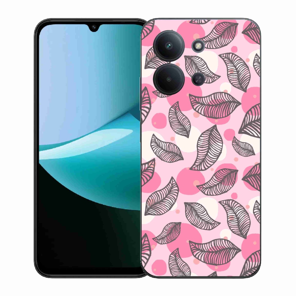 Gél borítás mmCase a Xiaomi Redmi 15C 4G (171mm)/Poco C85 4G (171mm) - rajzfilmes hulló levelekhez