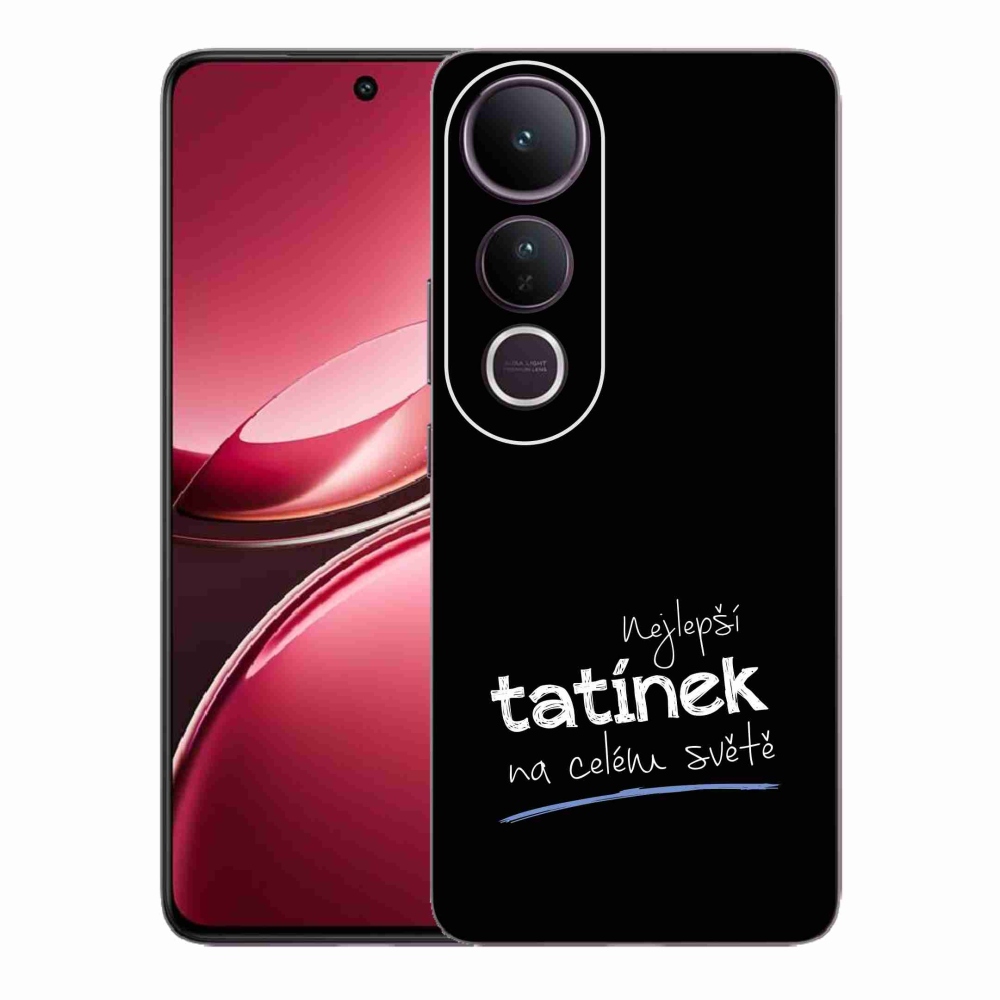 Gél borító mmCase a Vivo V50 Lite 4G/5G - legjobb apuci 4 fekete háttérrel