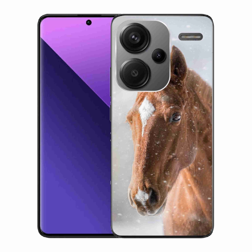 Gél borítás mmCase a Xiaomi Redmi Note 13 Pro+ 5G - barna ló 2