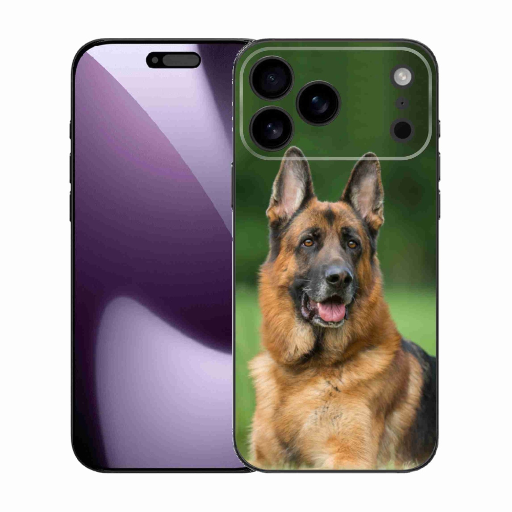 Gél borítás mmCase iPhone 17 Pro Max készülékhez - Német juhászkutya