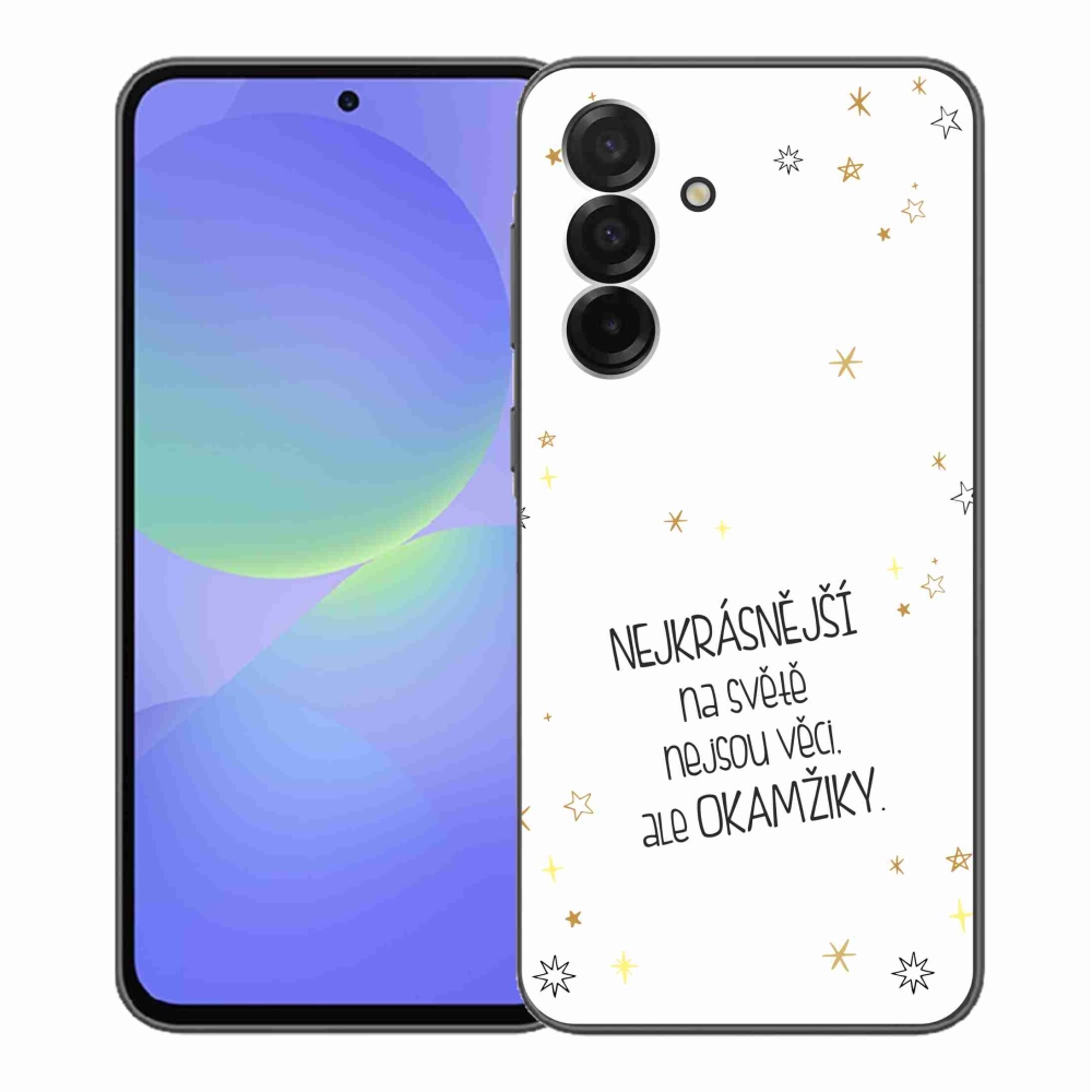 Gél borítás mmCase Samsung Galaxy A36 5G - idézem 4 fehér háttér